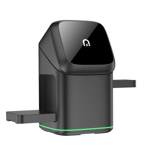 š„Hot Saleš„3-in-1 MagSafe Wireless Charging Station with Auto-Rotation ā Works with iPhone, Samsung & All Qi-Enabled Devices