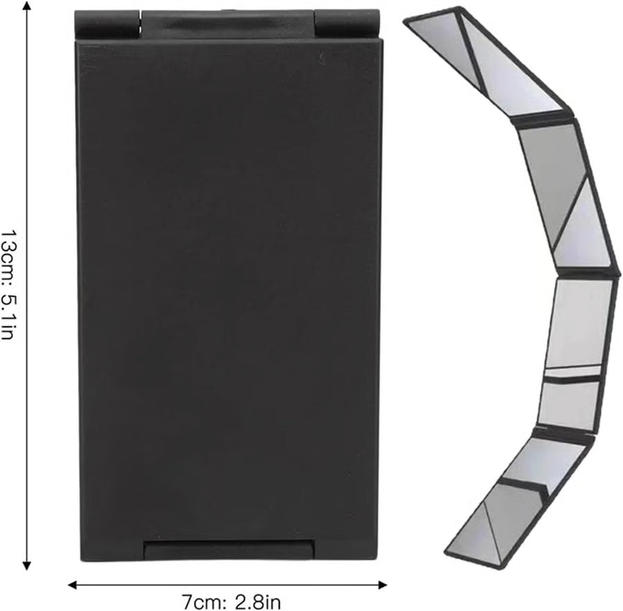 š„Multi Angle Folding Mirror for Self Haircutting - Head Back View Availableš„