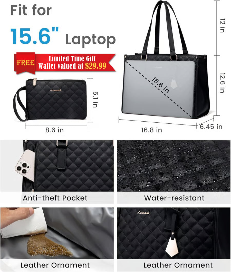 🔥Hot Sale 49% OFF🔥3 in 1 Lunch Tote Bag for Women