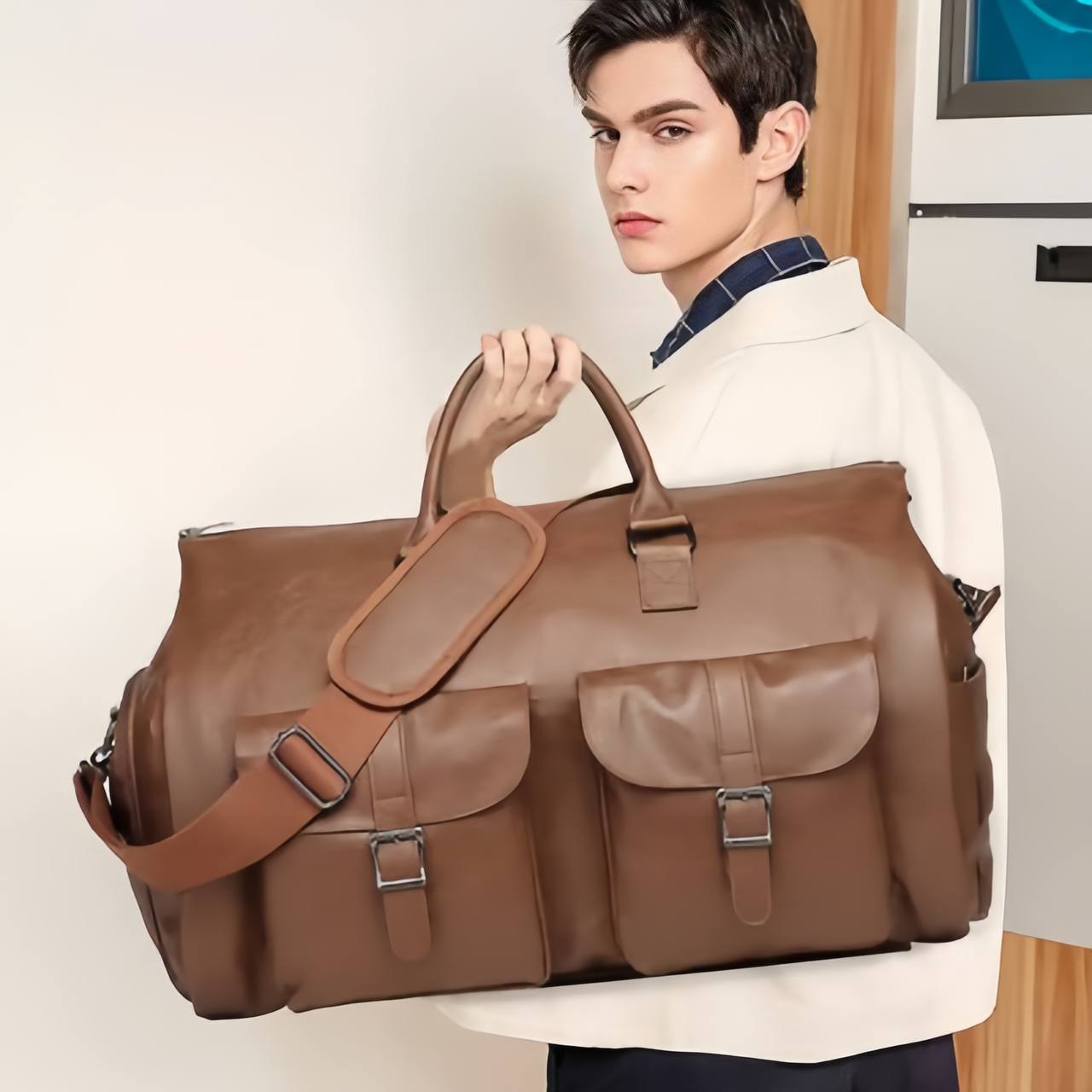🔥LAST DAY 40% OFF🔥 THE CONVERTIBLE DUFFLE GARMENT LUGGAGE 🧳