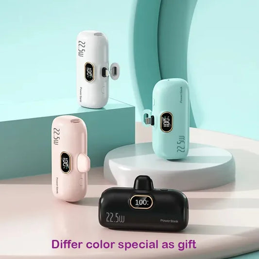 🎉Hot Sale 49% OFF⏰5000mAh Mini Portable Charger Power Bank for phone🔋