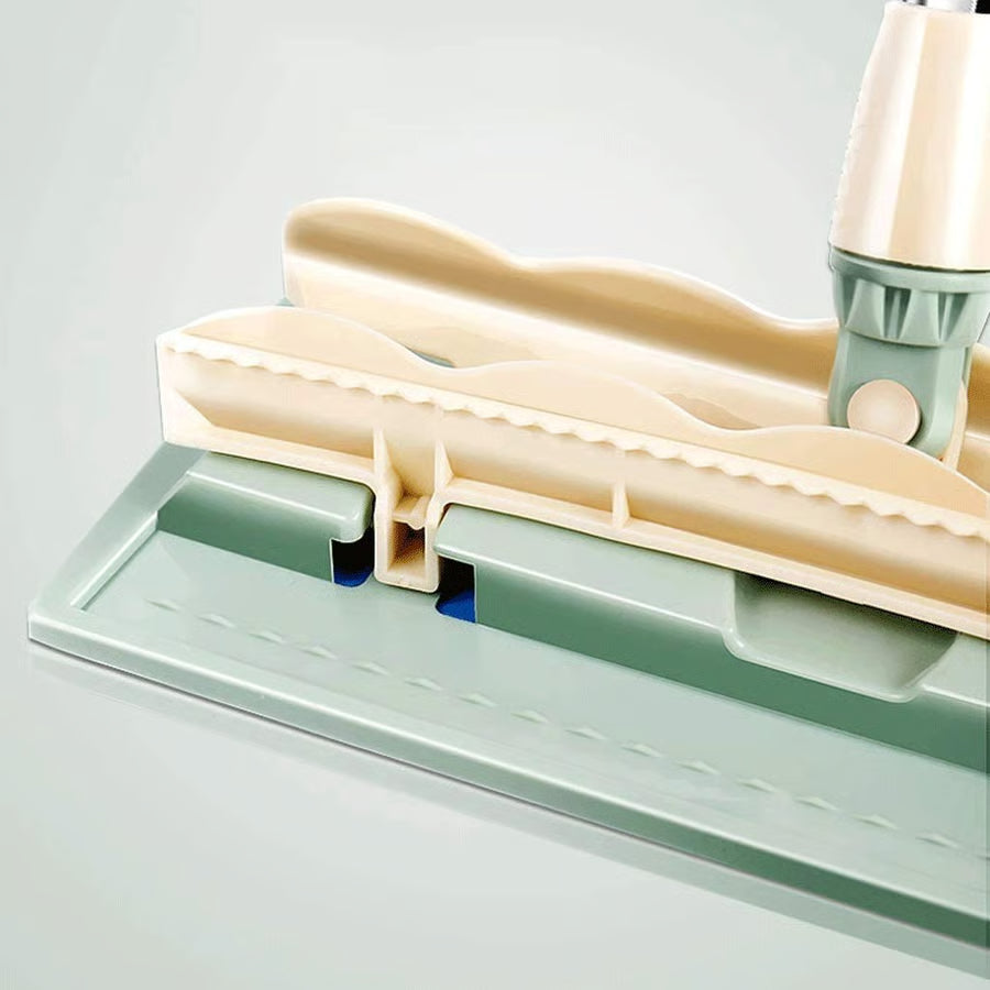 🏆Hot Sale 49% OFF⏳Flat Mop with Stainless Steel Handle with Reusable Washable Mop Cloths