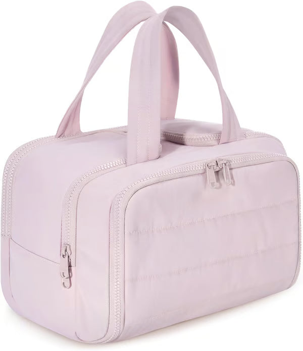 Large Capacity Wide-Open Travel Cosmetic Bag