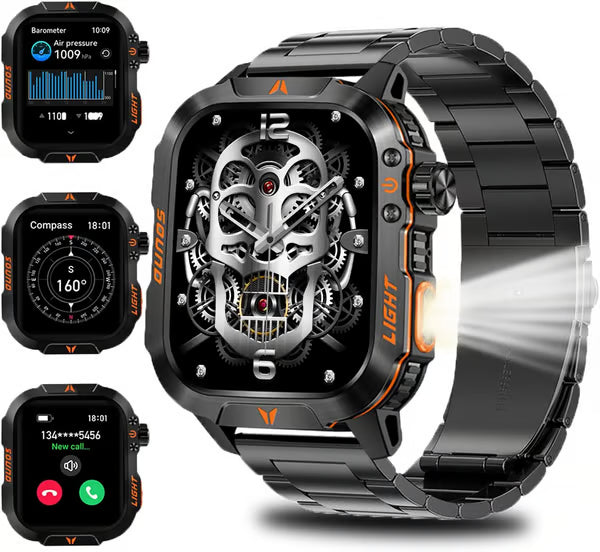 Men's Military Outdoor Sports Smart Watch for Android & IOS
