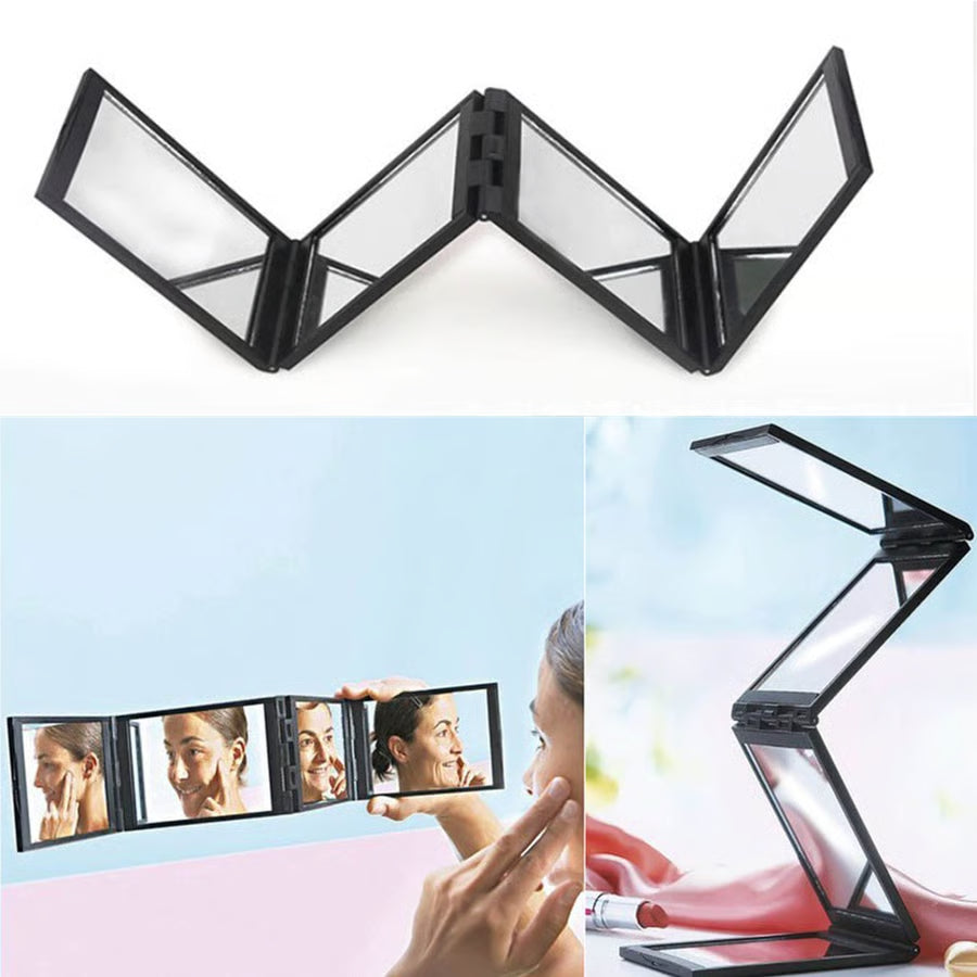 🔥Multi Angle Folding Mirror for Self Haircutting - Head Back View Available🔥