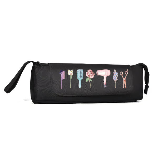 My Kit Where Tools Meet Blooms - Personalized Hair Tools Travel Bag