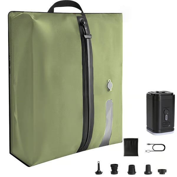 🌱 Reusable Vacuum Compression Bags: Cube Design + Privacy Protection, Outdoor Travel Packing Must-Have✈️