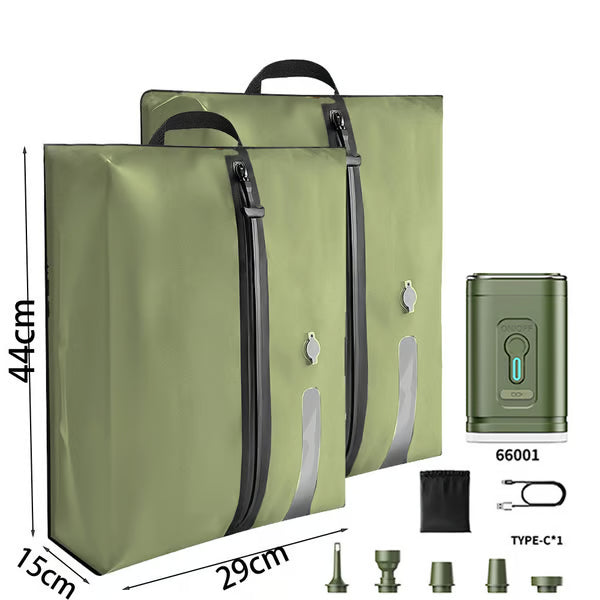 🌱 Reusable Vacuum Compression Bags: Cube Design + Privacy Protection, Outdoor Travel Packing Must-Have✈️