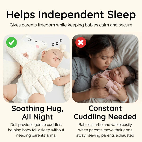 PatPat Pal: The Hugging Doll That Pats Your Baby to Sleep