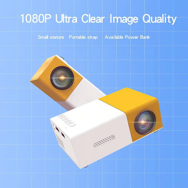 Portable Smart 1080P Movie Projector