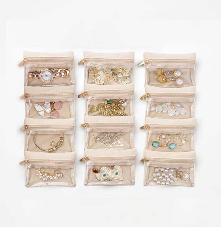 🔥Travel Jewelry Box with Small Pouches