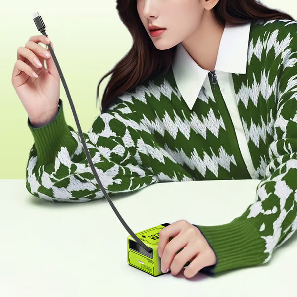 🔥W&O 2-in-1 GaN Compatible with 20W Fast Charger