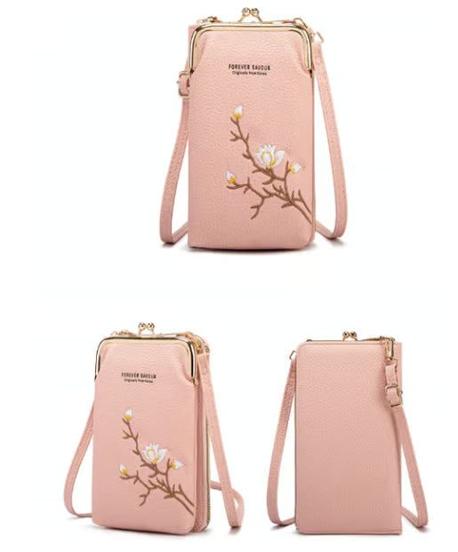 Women Sling Cross-Body Wallet